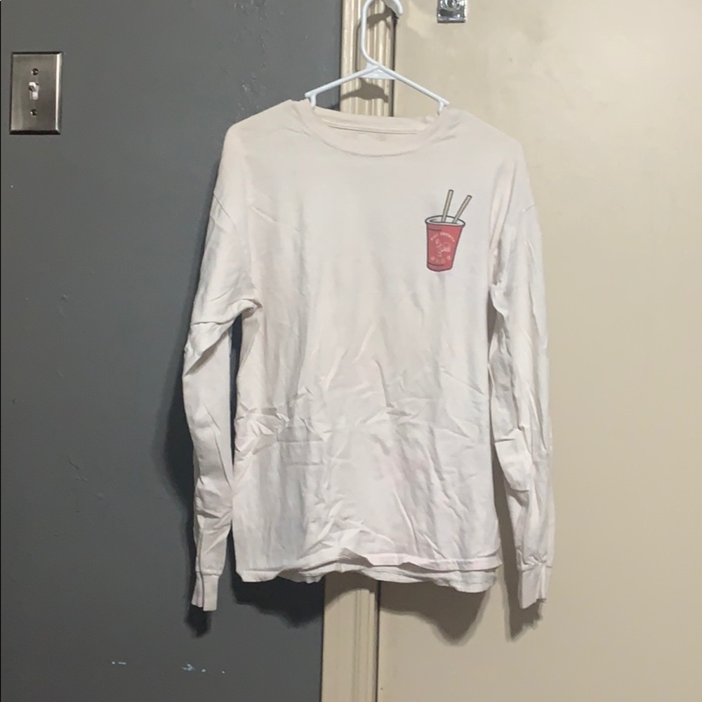 White Graphic Tee